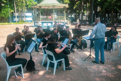 Imagem da notícia 'Banda abre 2022 com apresentação na Praça Central'