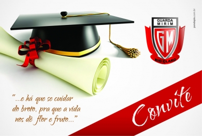 Imagem da notícia 'Convite - Formatura CPP XXIV'