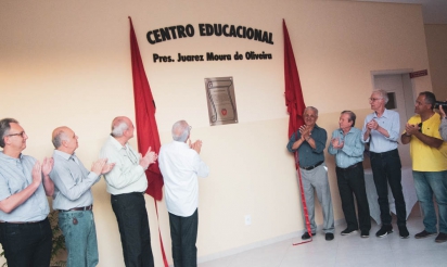 Imagem da notícia 'Inaugurado o Centro Educacional Presidente Juarez Moura de Oliveira'