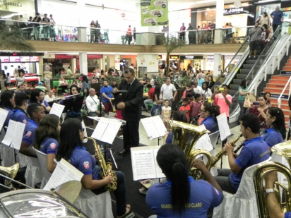 Imagem da notícia 'Guarda Mirim na Cantata de Natal do Shopping Rio Claro'