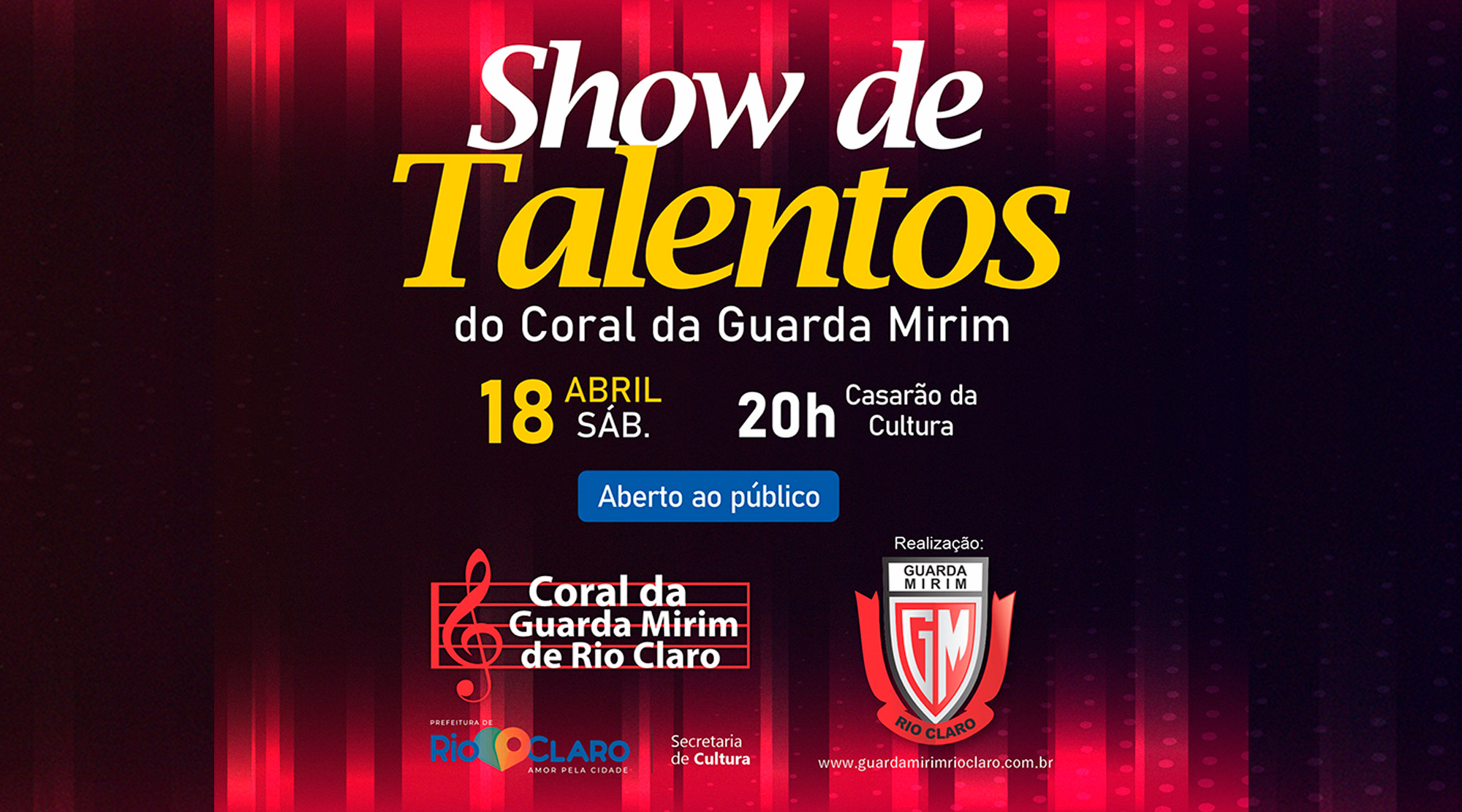 Foto de Coral da Guarda Mirim apresenta Especial