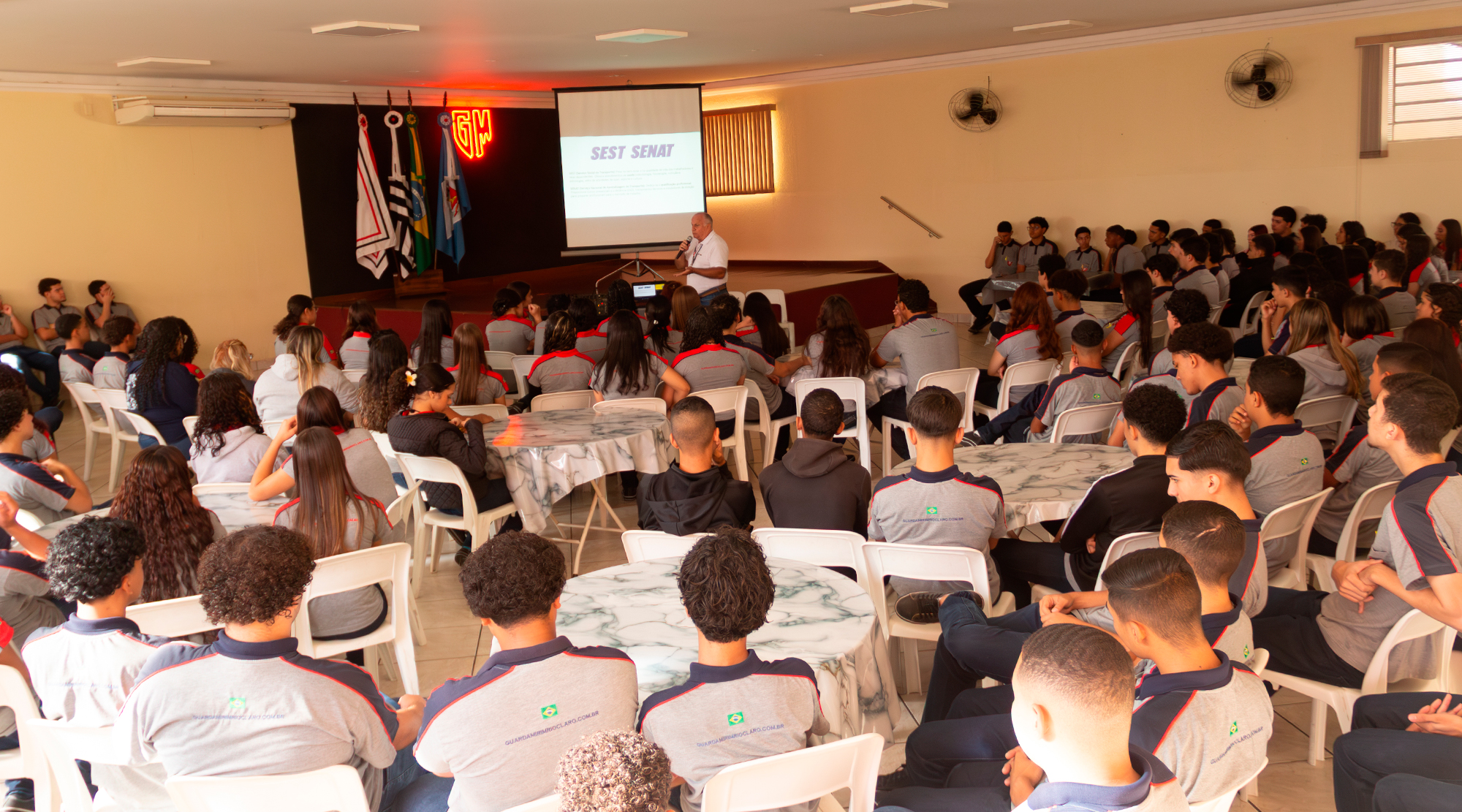 Foto de Guarda Mirim recebe palestra sobre segurança no trânsito