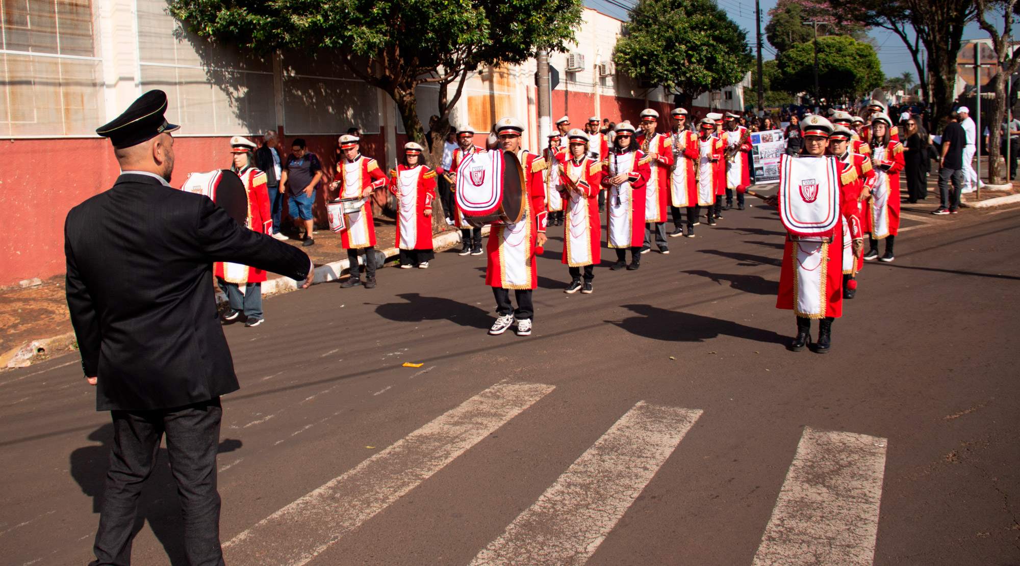 Foto de Banda participa das comemorações dos 78 anos de Cordeirópoli